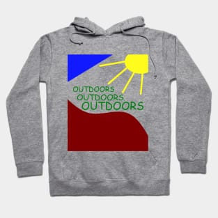 Adventures In The Outdoors Under The Sun Hoodie